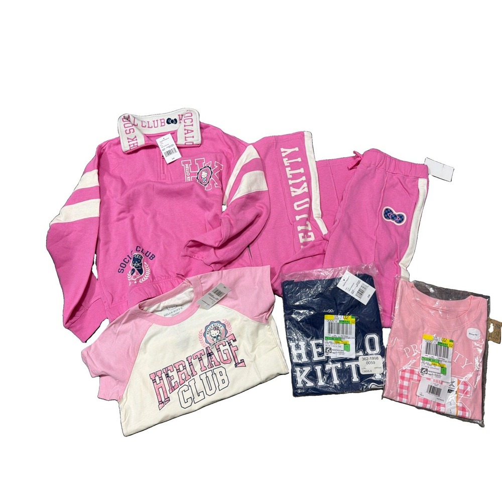 HELLO KITY GIRLS SIZE 14 Bundle Lot Of Clothes MSRP $120 NWT
